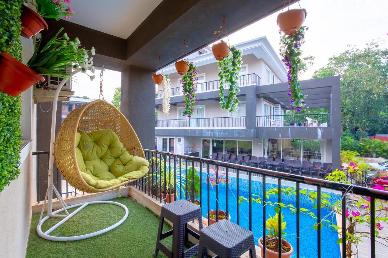 4Bhk Stunning Apartment With Pool 2Bhkx2 Goa Velha Exterior foto