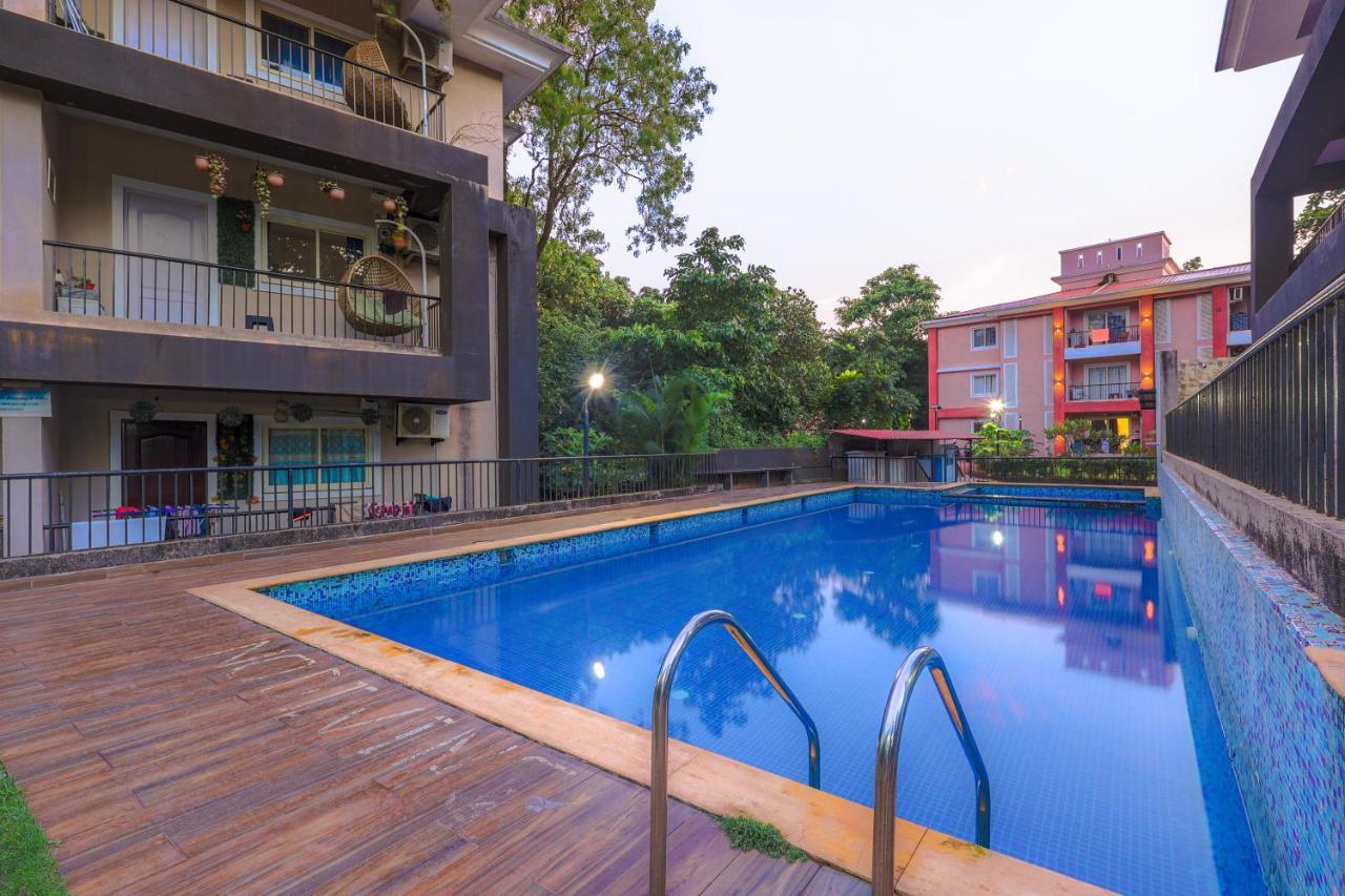 4Bhk Stunning Apartment With Pool 2Bhkx2 Goa Velha Exterior foto