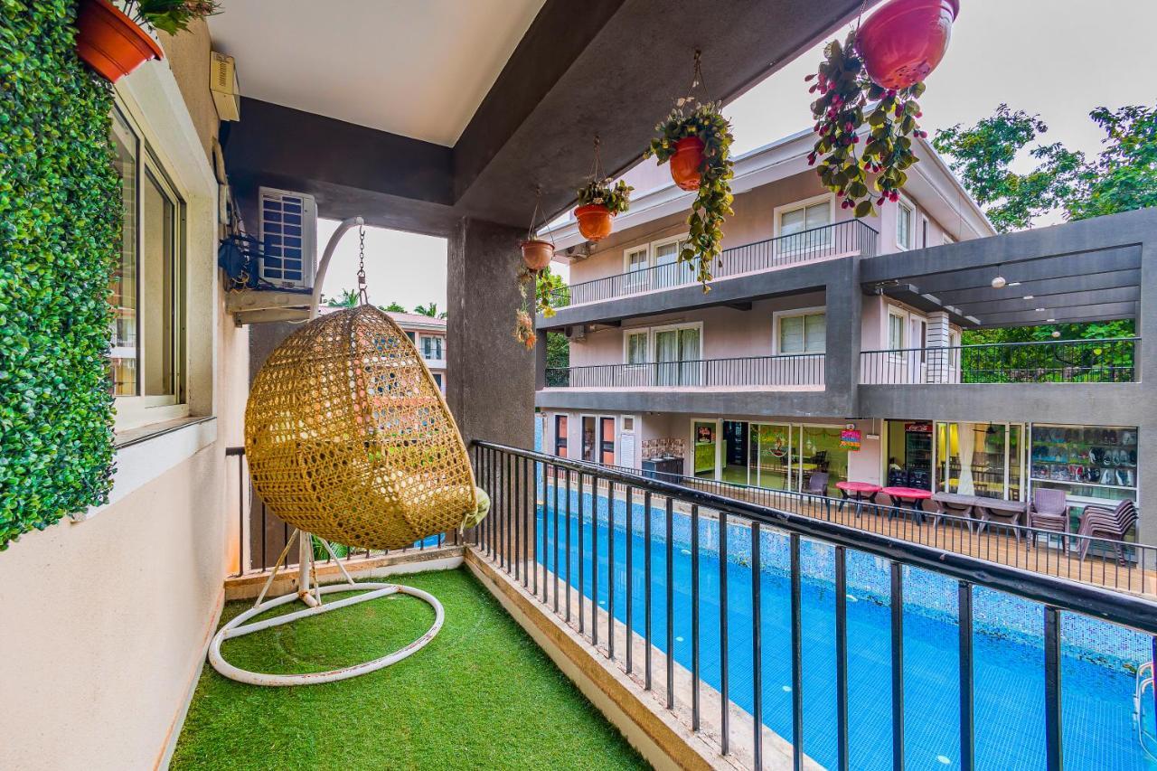 4Bhk Stunning Apartment With Pool 2Bhkx2 Goa Velha Exterior foto